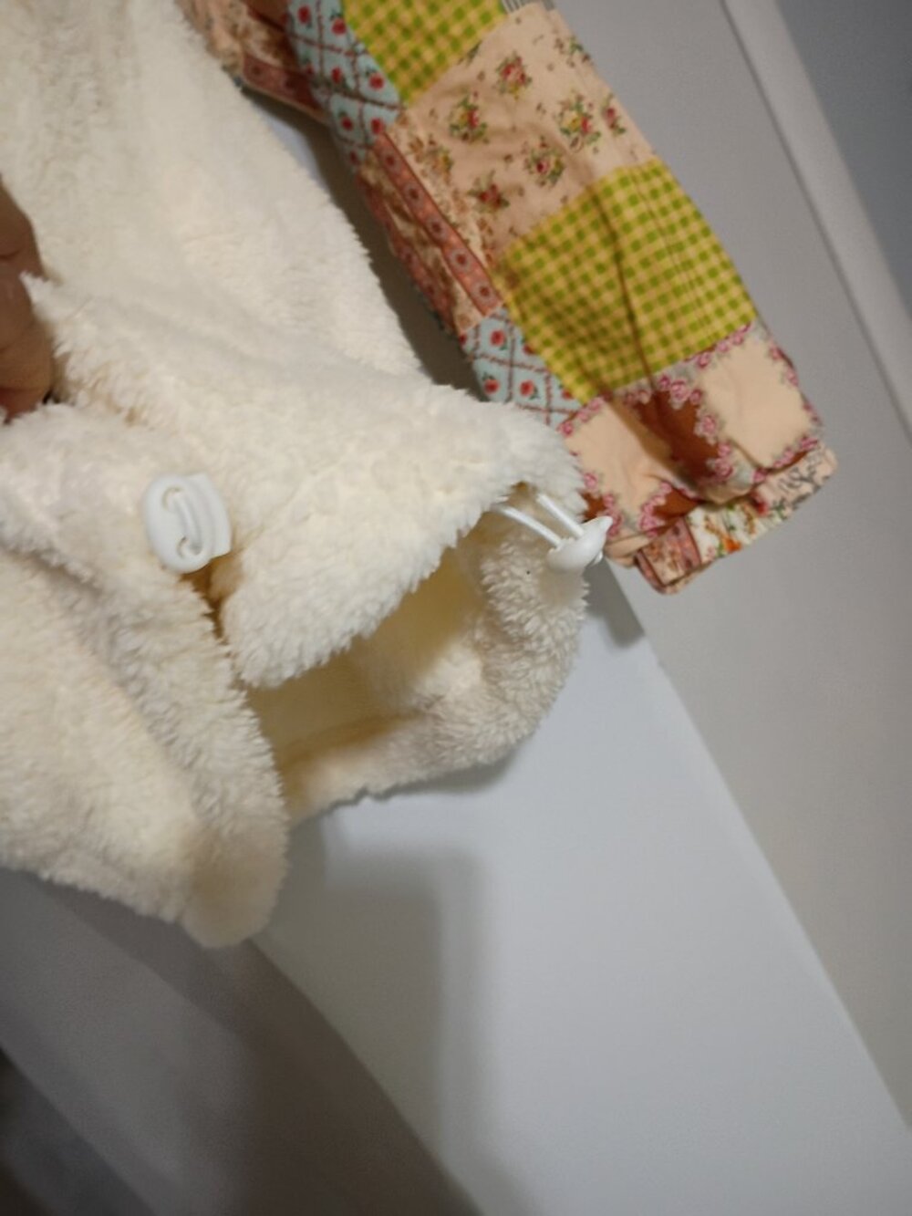 Size xs Cider -fleece geometric and disty floral - Picture 6 of 9